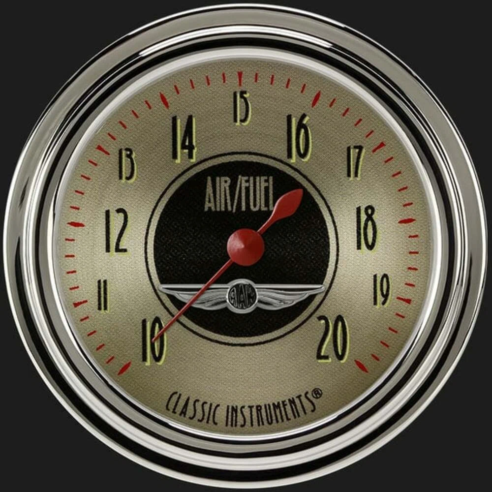All American Nickel 2 5_8_ Air Fuel Ratio Gauge AN394SLC